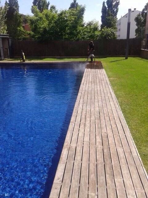 limpieza de piscina